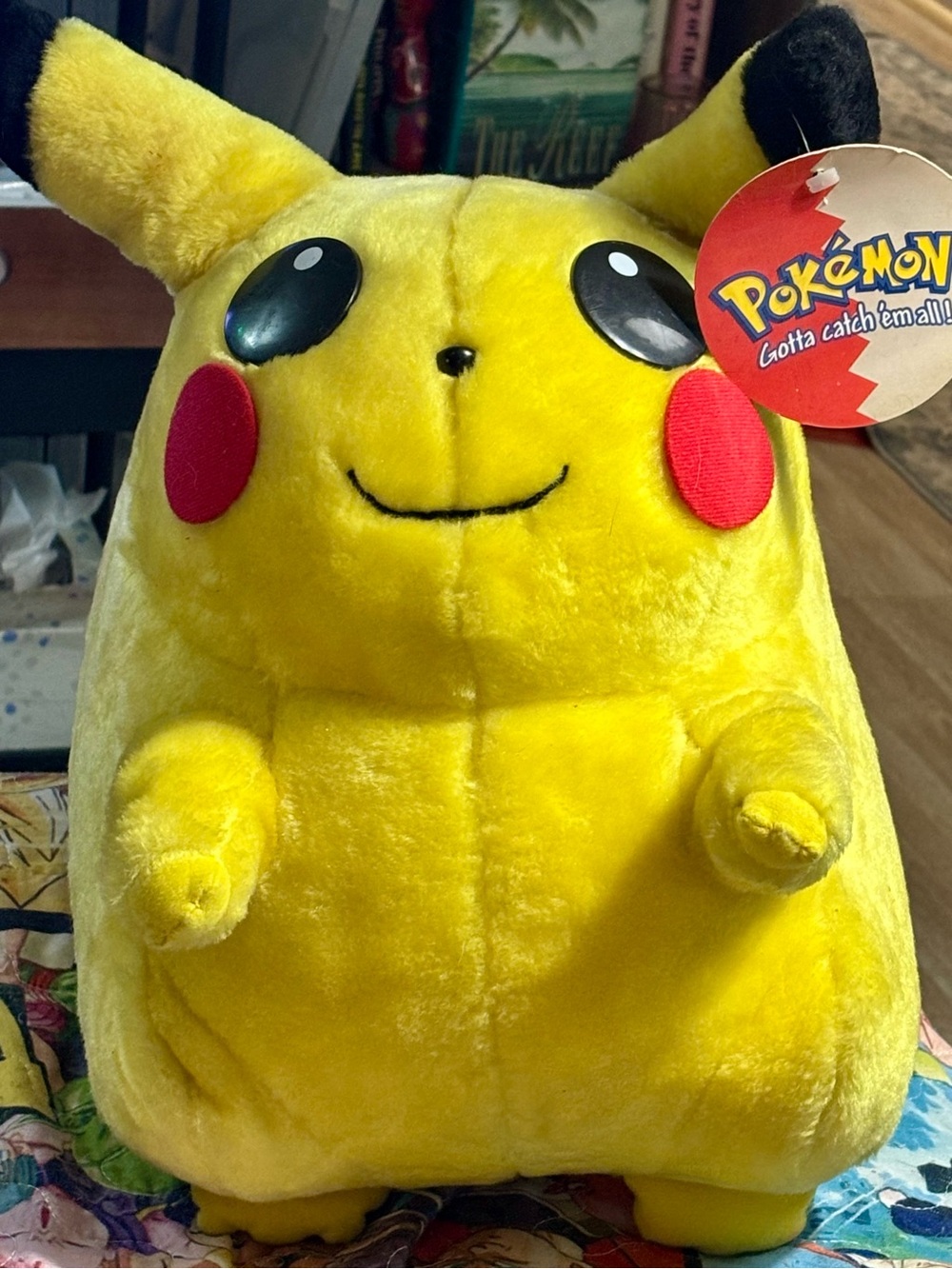 Pikachu Plush Toy from the year 2000- Yellow